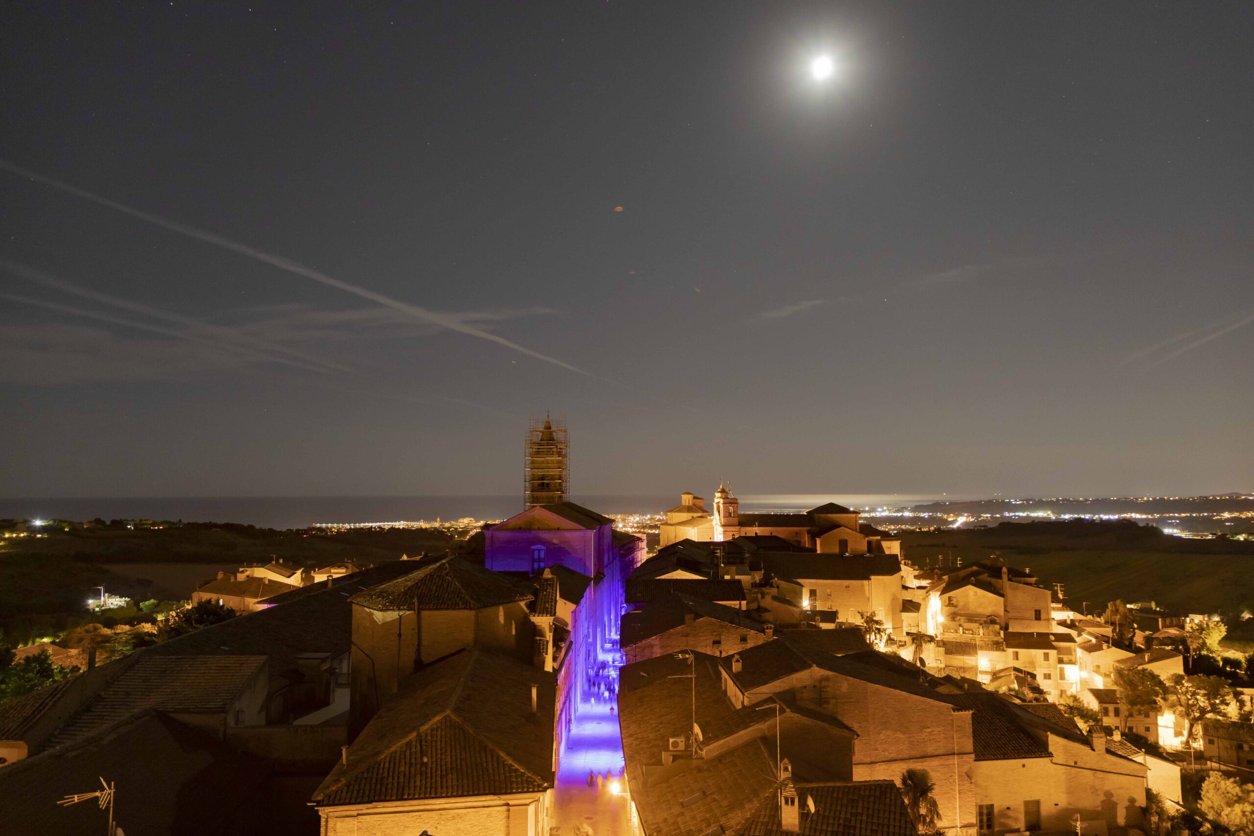 Civitanova Marche Alta Notte